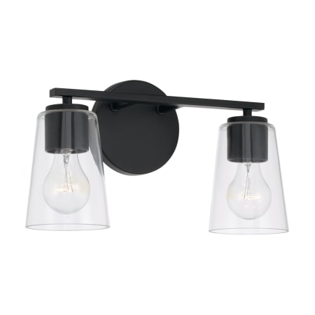 A large image of the Capital Lighting 148621-537 Matte Black