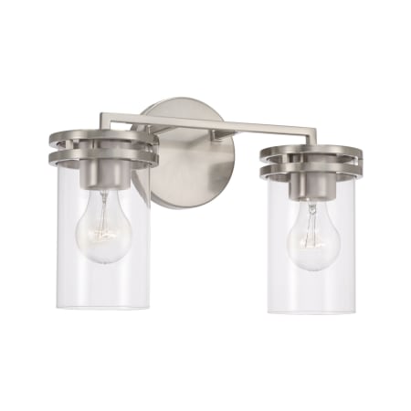 A large image of the Capital Lighting 148721-539 Brushed Nickel
