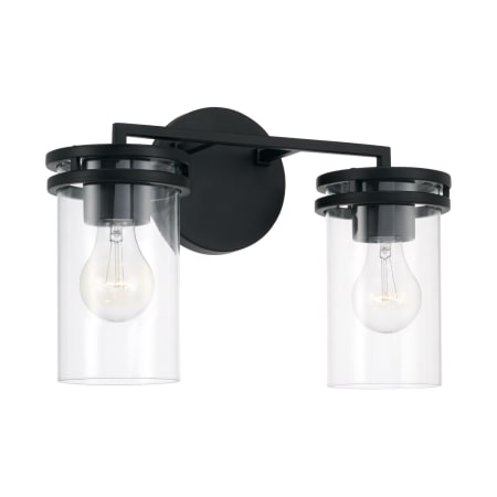 A large image of the Capital Lighting 148721-539 Matte Black
