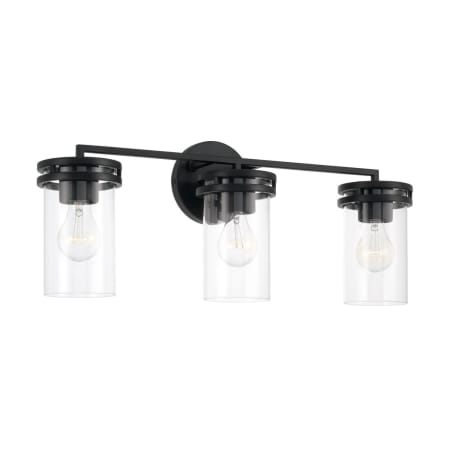 A large image of the Capital Lighting 148731-539 Matte Black
