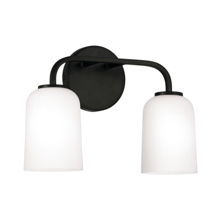 A large image of the Capital Lighting 148821-542 Matte Black