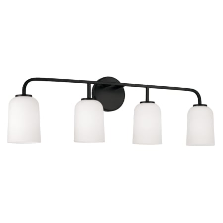 A large image of the Capital Lighting 148841-542 Matte Black