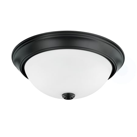 A large image of the Capital Lighting 214722 Matte Black