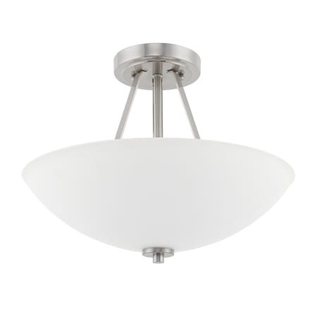 A large image of the Capital Lighting 218921 Brushed Nickel