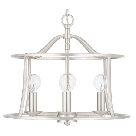 A large image of the Capital Lighting 239541 Brushed Nickel