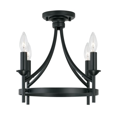 A large image of the Capital Lighting 242041 Matte Black