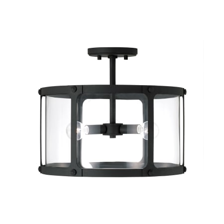 A large image of the Capital Lighting 244931 Black Iron