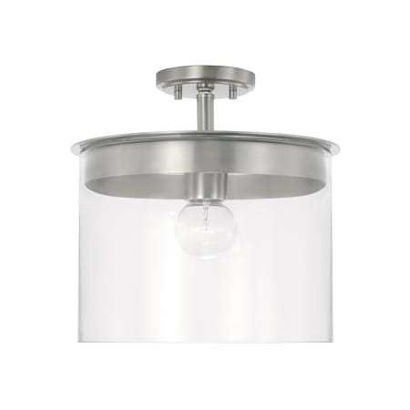 A large image of the Capital Lighting 246812 Brushed Nickel