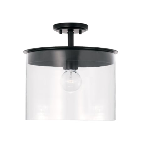 A large image of the Capital Lighting 246812 Matte Black