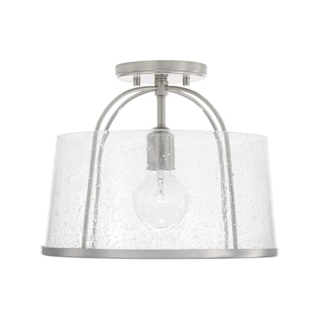 A large image of the Capital Lighting 247011 Brushed Nickel