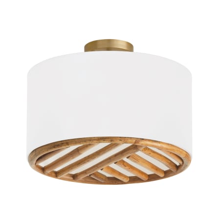 A large image of the Capital Lighting 247431 Matte Brass