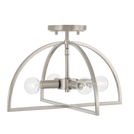 A large image of the Capital Lighting 248841 Brushed Nickel