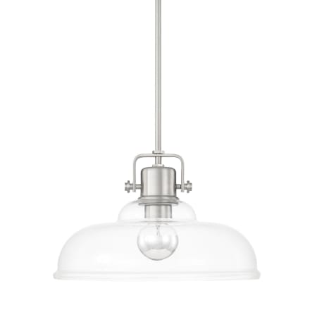 A large image of the Capital Lighting 319911 Brushed Nickel