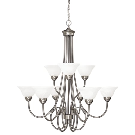 A large image of the Capital Lighting 3229 Matte Nickel
