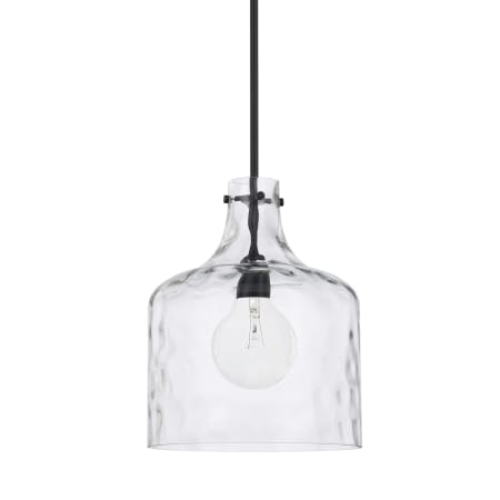 A large image of the Capital Lighting 325717 Matte Black
