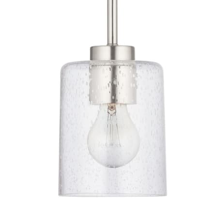 A large image of the Capital Lighting 328511-449 Brushed Nickel