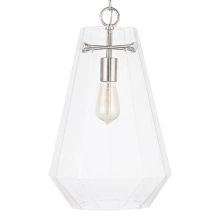 A large image of the Capital Lighting 338316 Brushed Nickel
