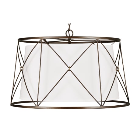 A large image of the Capital Lighting 338661 Buffed Bronze