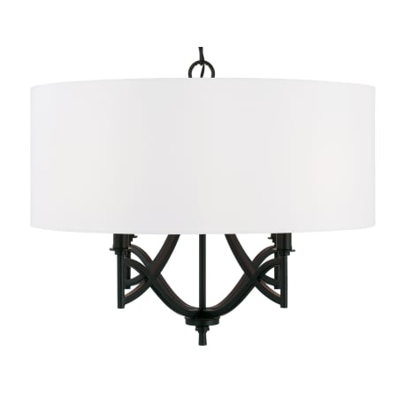 A large image of the Capital Lighting 342341 Matte Black