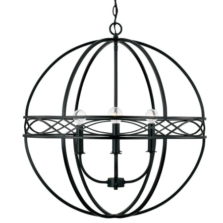A large image of the Capital Lighting 345742 Matte Black