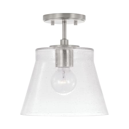 A large image of the Capital Lighting 346912 Brushed Nickel