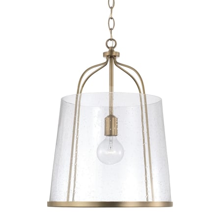 A large image of the Capital Lighting 347011 Aged Brass