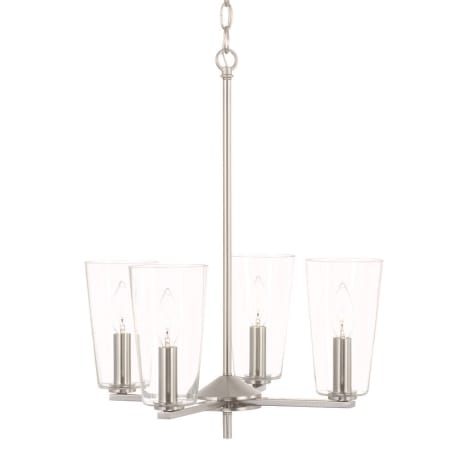 A large image of the Capital Lighting 348641-538 Brushed Nickel