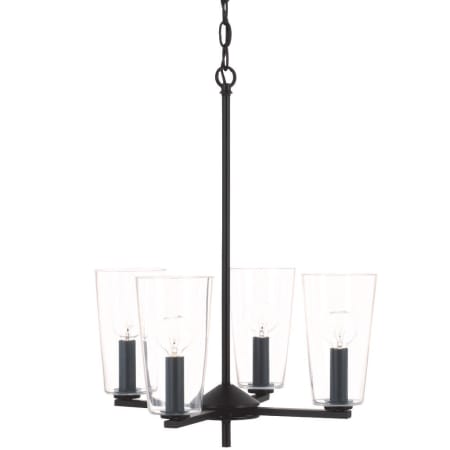 A large image of the Capital Lighting 348641-538 Matte Black