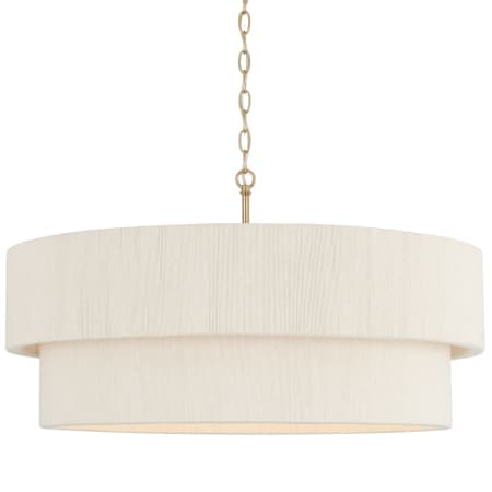 A large image of the Capital Lighting 349842 Matte Brass