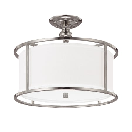 A large image of the Capital Lighting 3914-459 Polished Nickel