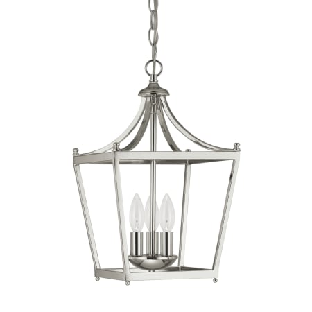 A large image of the Capital Lighting 4036 Polished Nickel