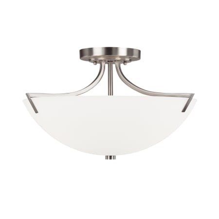 A large image of the Capital Lighting 4037 Brushed Nickel