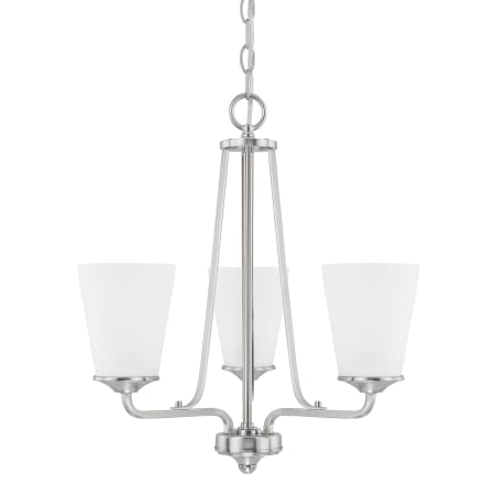 A large image of the Capital Lighting 414131-331 Brushed Nickel