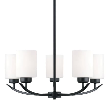A large image of the Capital Lighting 415251-338 Matte Black