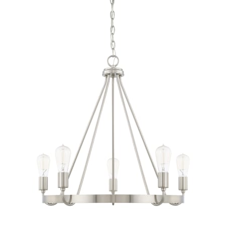 A large image of the Capital Lighting 420061 Brushed Nickel