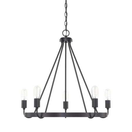 A large image of the Capital Lighting 420061 Matte Black