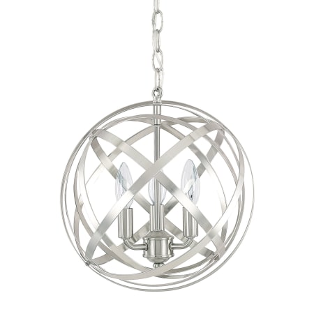 A large image of the Capital Lighting 4233 Brushed Nickel