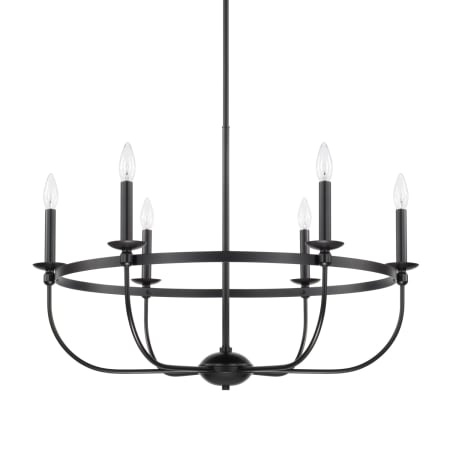 A large image of the Capital Lighting 425161 Matte Black