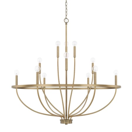 A large image of the Capital Lighting 428501 Aged Brass