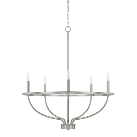 A large image of the Capital Lighting 428551 Brushed Nickel