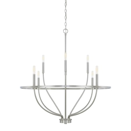 A large image of the Capital Lighting 428581 Brushed Nickel
