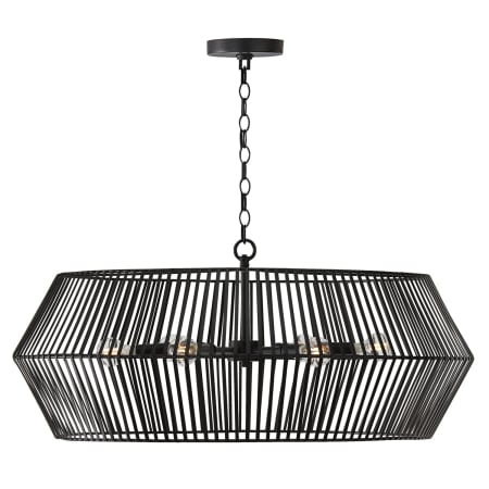 A large image of the Capital Lighting 430361 Matte Black