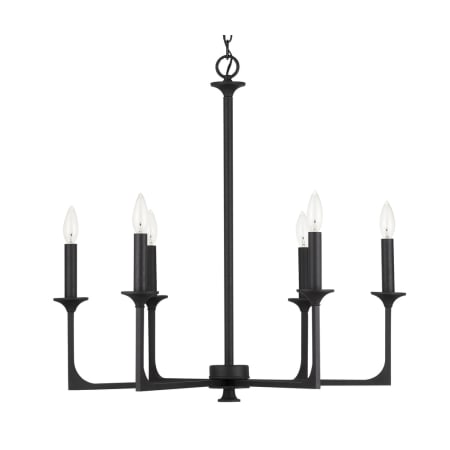 A large image of the Capital Lighting 437361 Black Iron