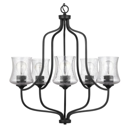 A large image of the Capital Lighting 439251-499 Matte Black