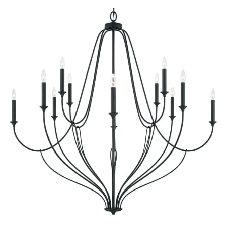 A large image of the Capital Lighting 441601 Black Iron