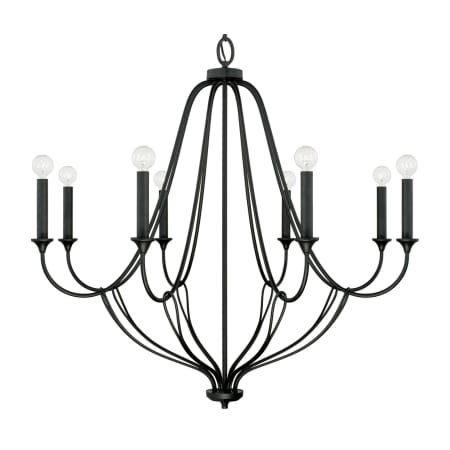 A large image of the Capital Lighting 441681 Black Iron