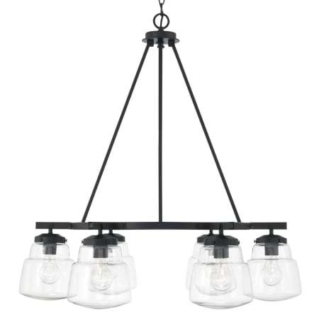 A large image of the Capital Lighting 442761-518 Matte Black