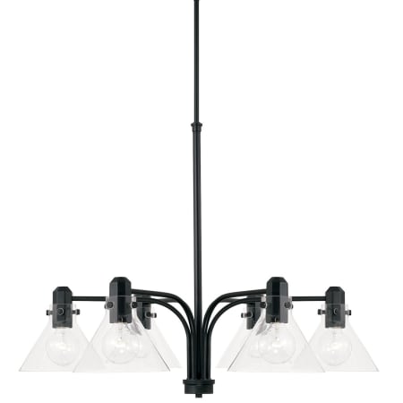 A large image of the Capital Lighting 445861-528 Matte Black