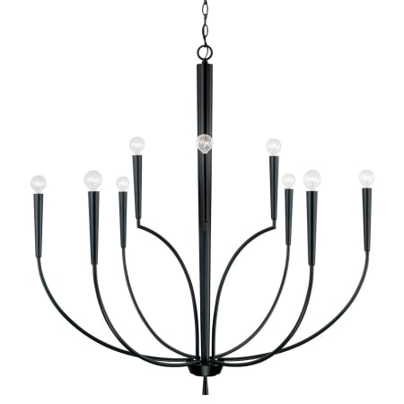 A large image of the Capital Lighting 445901 Matte Black