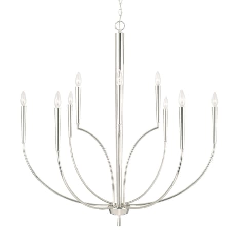 A large image of the Capital Lighting 445901 Polished Nickel